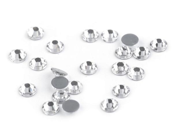 Hot Fix Strass-Steine Kristal Klar Ø 4-5mm